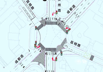 關聯路口區域路面改造評估分析報告及建議交通信號定時設定原則